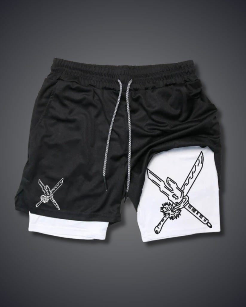 Double Sword Gym Shorts