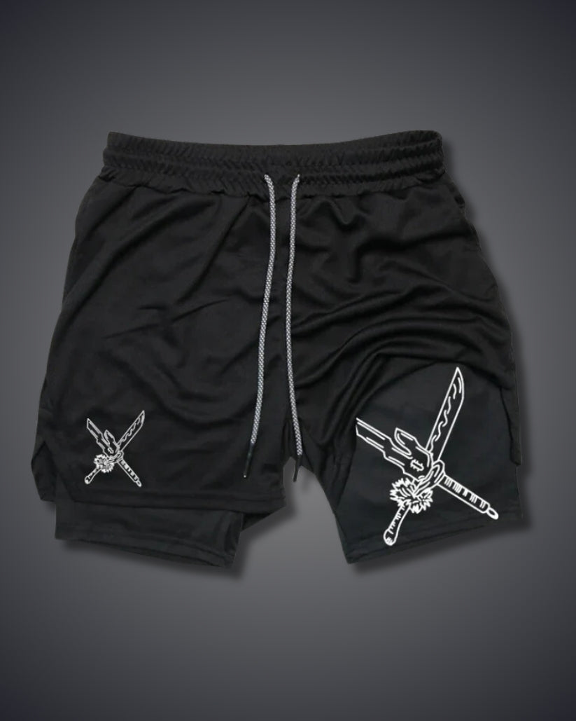 Double Sword Gym Shorts