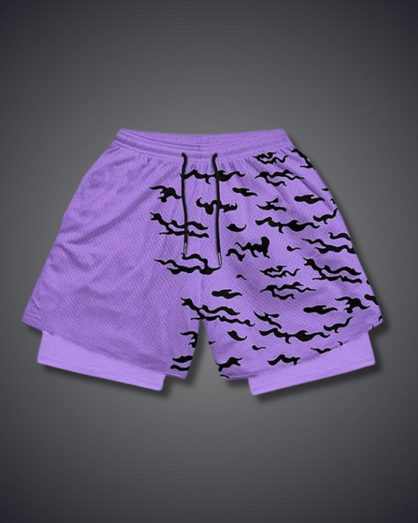 Curse Mark Gym Shorts