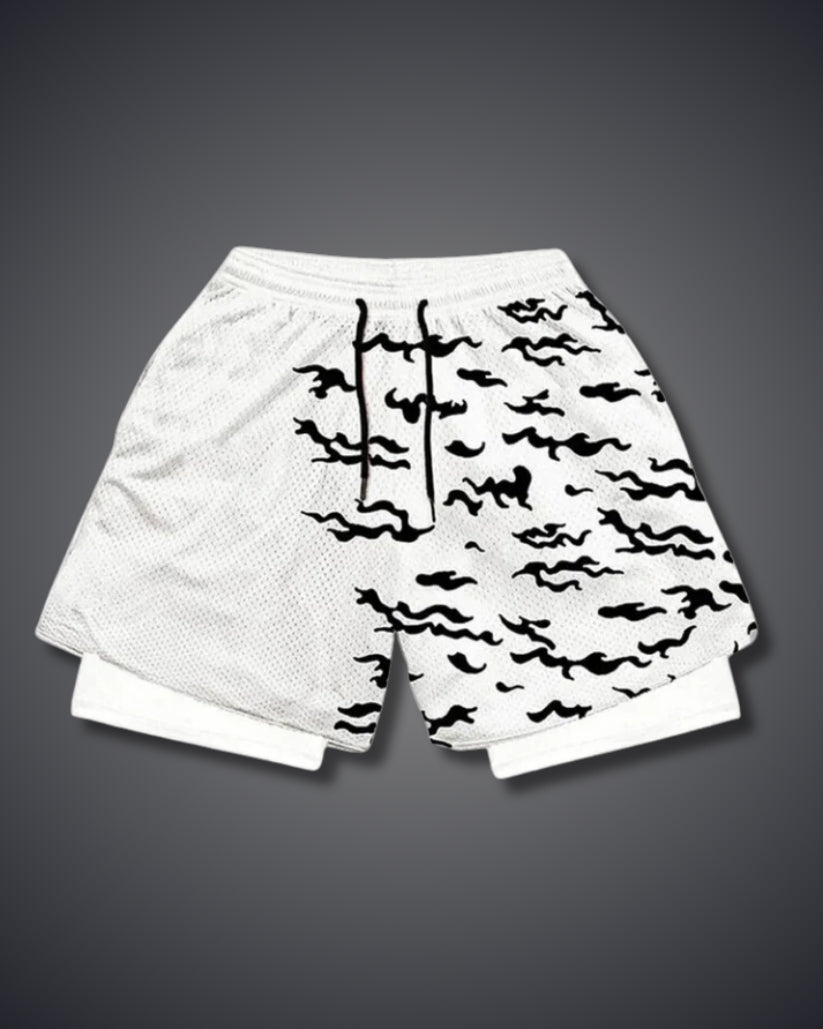 Curse Mark Gym Shorts