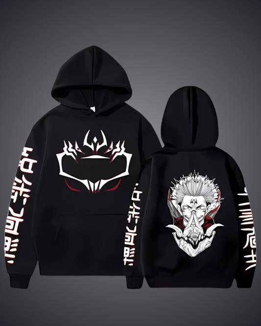 Sukuna Print Hoodie