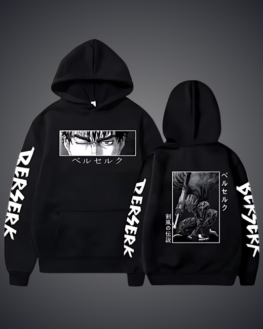 Berserk Print Hoodie V1