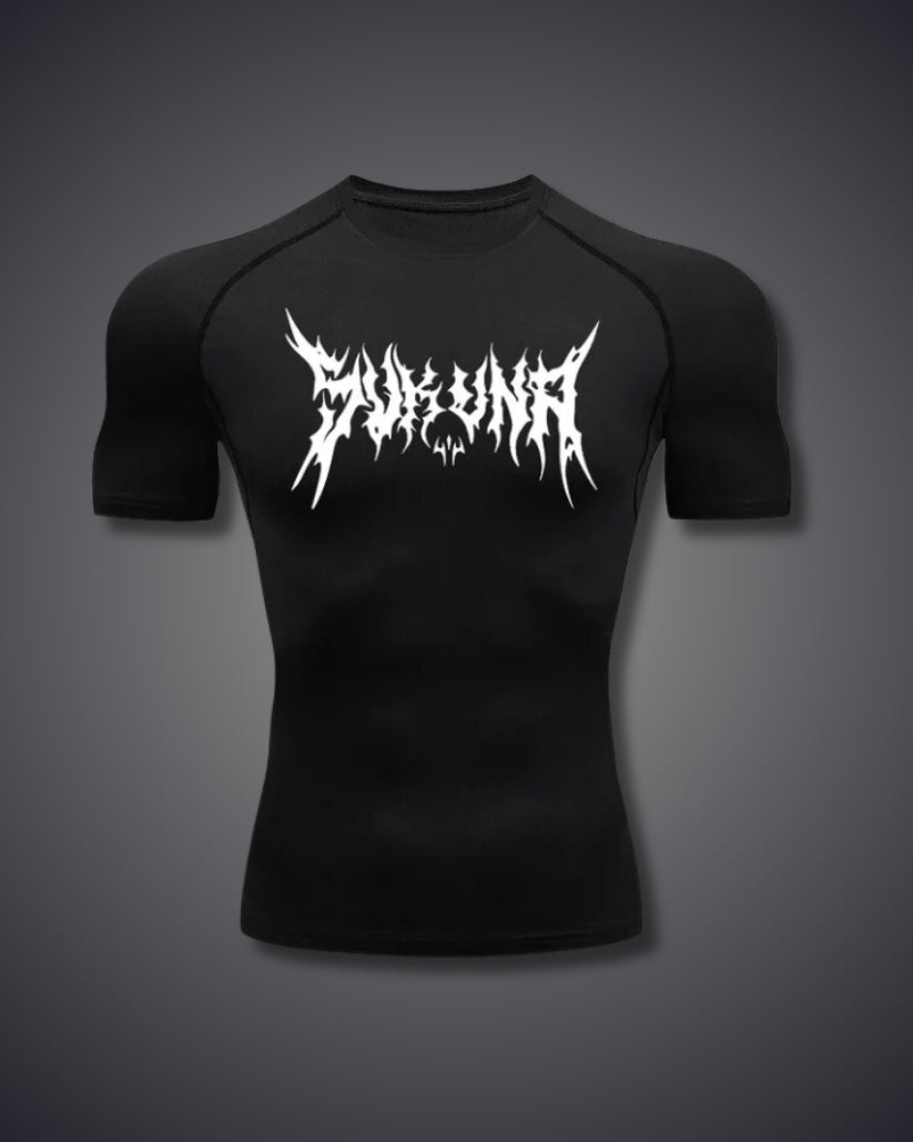 Sukuna Print Compression T-Shirt