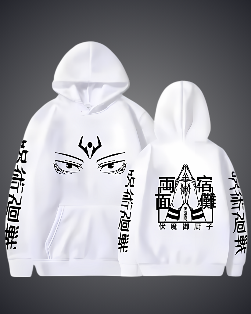 Domain Expansion Print Hoodie